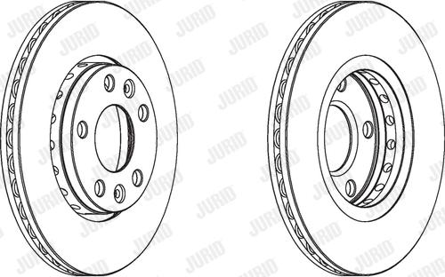 Jurid 562529JC-1 - Kočioni disk www.molydon.hr