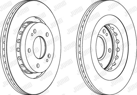 Jurid 562528JC-1 - Kočioni disk www.molydon.hr
