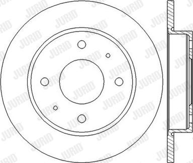 Jurid 562574JC - Kočioni disk www.molydon.hr