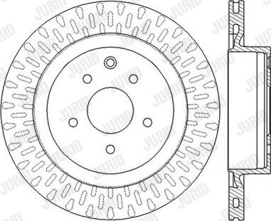 Jurid 562577J-1 - Kočioni disk www.molydon.hr