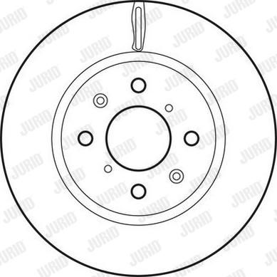 Jurid 562694JC-1 - Kočioni disk www.molydon.hr