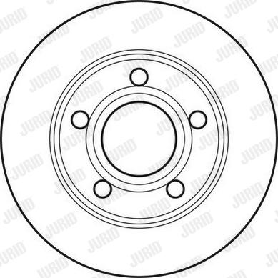 Jurid 562690JC - Kočioni disk www.molydon.hr