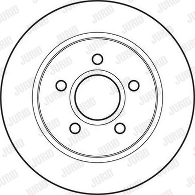 Jurid 562648JC - Kočioni disk www.molydon.hr