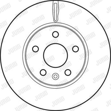 Jurid 562642JC - Kočioni disk www.molydon.hr