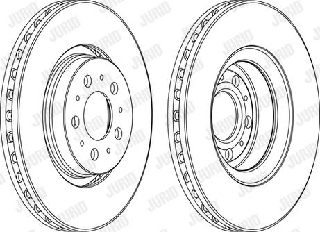 Jurid 562604JC-1 - Kočioni disk www.molydon.hr