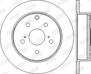 Jurid 562601JC-1 - Kočioni disk www.molydon.hr