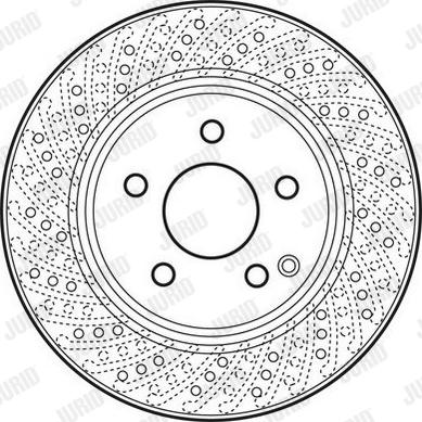 Jurid 562619JC - Kočioni disk www.molydon.hr