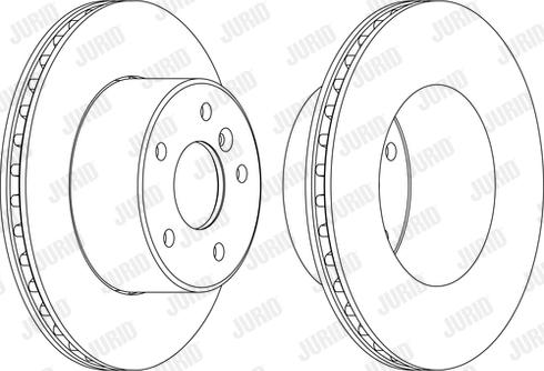 Jurid 562685JC-1 - Kočioni disk www.molydon.hr