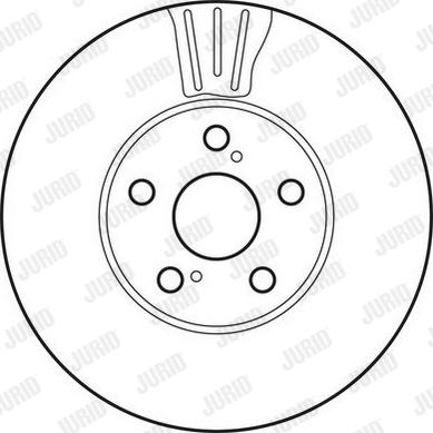 Jurid 562683JC - Kočioni disk www.molydon.hr