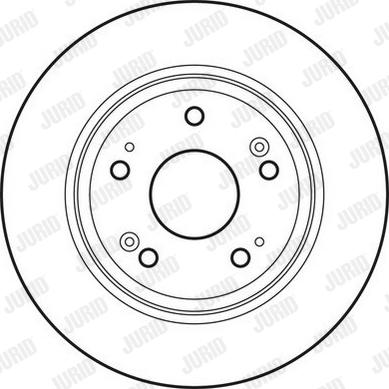 Jurid 562687JC-1 - Kočioni disk www.molydon.hr