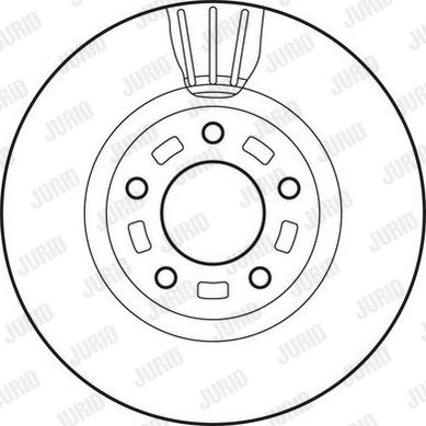 Jurid 562635JC - Kočioni disk www.molydon.hr