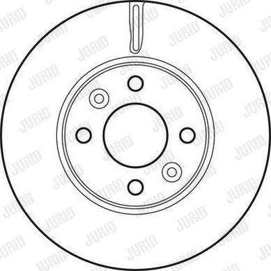 Jurid 562636JC-1 - Kočioni disk www.molydon.hr