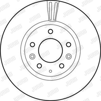 Jurid 562633JC - Kočioni disk www.molydon.hr