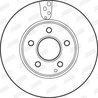 Jurid 562637JC - Kočioni disk www.molydon.hr