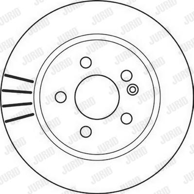 Jurid 562099J-1 - Kočioni disk www.molydon.hr