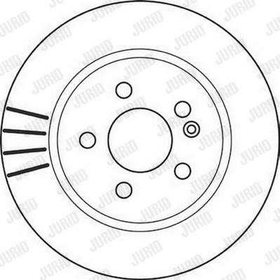 Jurid 562099J - Kočioni disk www.molydon.hr