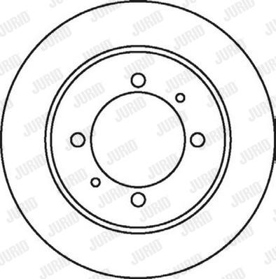 Jurid 562059JC - Kočioni disk www.molydon.hr