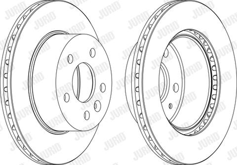 Jurid 562054JC-1 - Kočioni disk www.molydon.hr