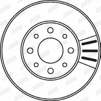 Jurid 562056J - Kočioni disk www.molydon.hr