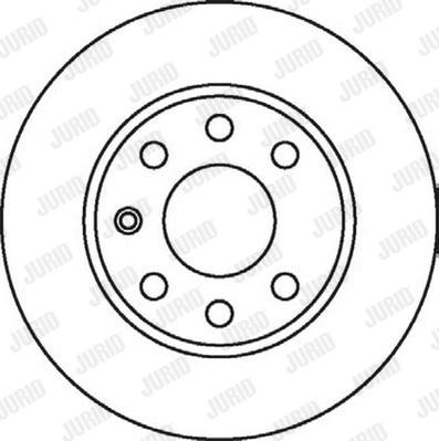 Jurid 562068J - Kočioni disk www.molydon.hr