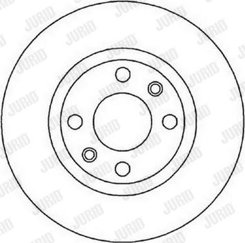 Jurid 562019J - Kočioni disk www.molydon.hr