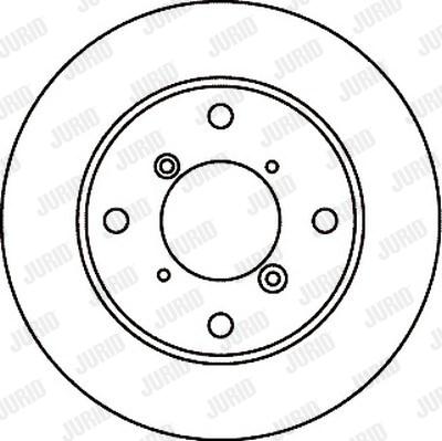 Jurid 562015J - Kočioni disk www.molydon.hr