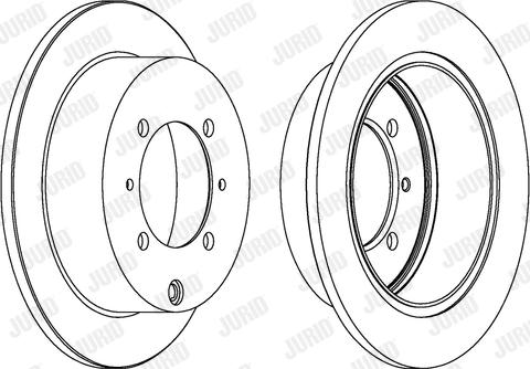 Jurid 562018JC-1 - Kočioni disk www.molydon.hr