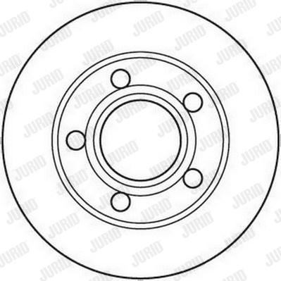 Jurid 562089J - Kočioni disk www.molydon.hr