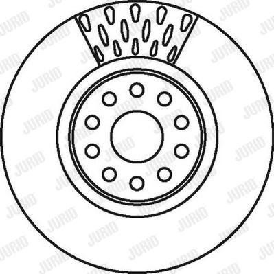 Jurid 562085J - Kočioni disk www.molydon.hr