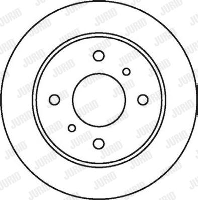 Jurid 562032JC-1 - Kočioni disk www.molydon.hr