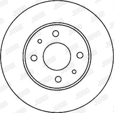 Jurid 562024JC - Kočioni disk www.molydon.hr