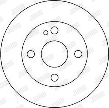 Jurid 562022J-1 - Kočioni disk www.molydon.hr