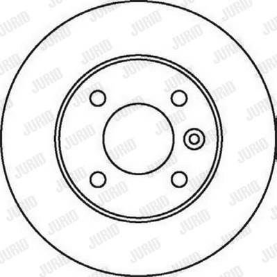 Jurid 562071JC - Kočioni disk www.molydon.hr