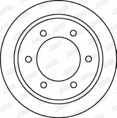 Jurid 562073JC - Kočioni disk www.molydon.hr