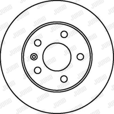 Jurid 562072JC - Kočioni disk www.molydon.hr