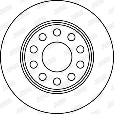 Jurid 562191J - Kočioni disk www.molydon.hr