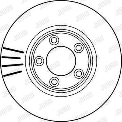 Jurid 562145J-1 - Kočioni disk www.molydon.hr