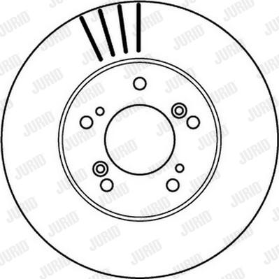 Jurid 562143JC-1 - Kočioni disk www.molydon.hr