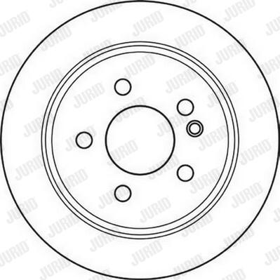 Jurid 562100J-1 - Kočioni disk www.molydon.hr