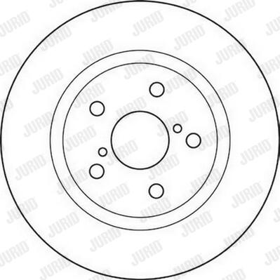 Jurid 562119J-1 - Kočioni disk www.molydon.hr