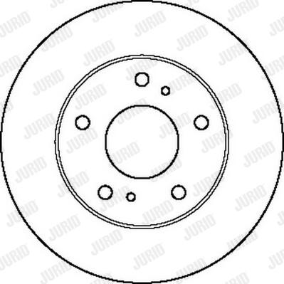 Jurid 562115J-1 - Kočioni disk www.molydon.hr