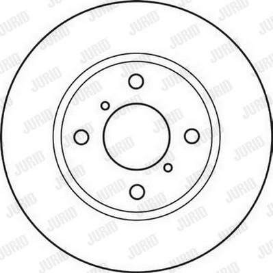 Jurid 562124JC-1 - Kočioni disk www.molydon.hr