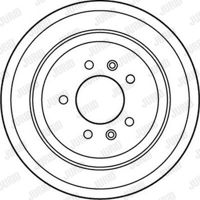 Jurid 562127J - Kočioni disk www.molydon.hr