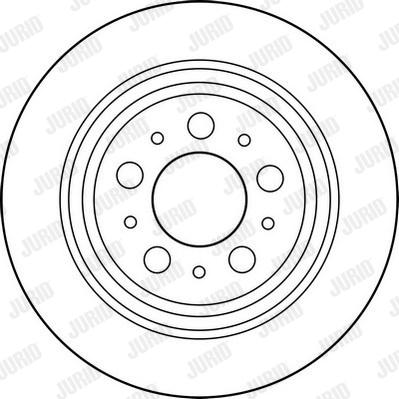 Jurid 562174J - Kočioni disk www.molydon.hr