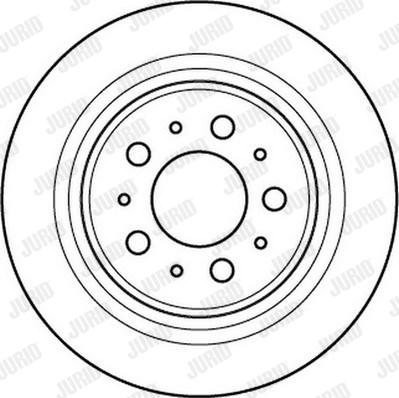 Jurid 562172J - Kočioni disk www.molydon.hr