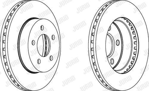 Jurid 562856JC-1 - Kočioni disk www.molydon.hr