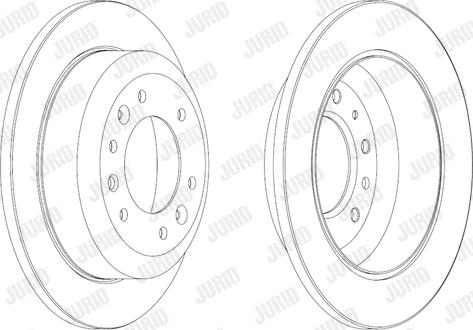 Jurid 562869JC - Kočioni disk www.molydon.hr