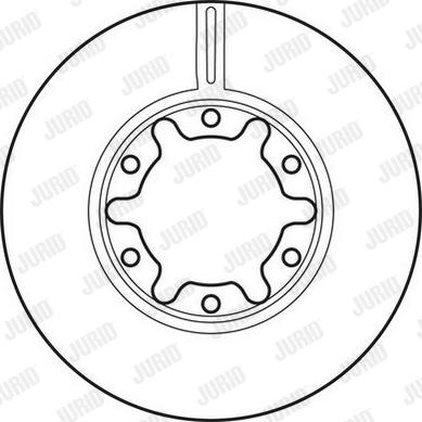 Jurid 562809JC - Kočioni disk www.molydon.hr