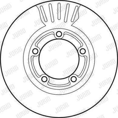 Jurid 562800JC - Kočioni disk www.molydon.hr