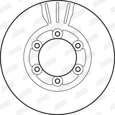 Jurid 562831JC - Kočioni disk www.molydon.hr